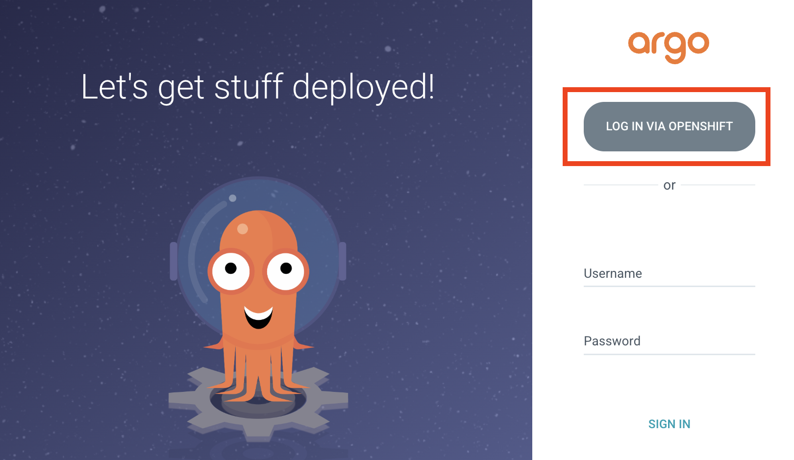 argocd login